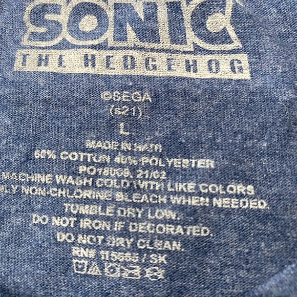 Sonic The Hedgehog top - Picture 6 of 8